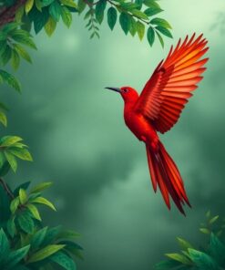 Over Mist Paint Numbers