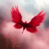 Scarlet Wings Over Mist Paint By Numbers