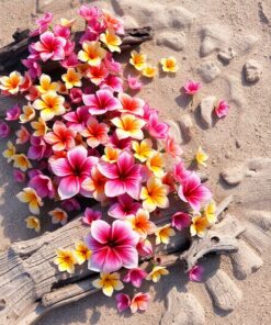 Island Flowers Paint Numbers