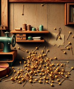 Brass Pins Paint Numbers