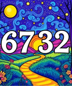 Jungle Orchid Paint Numbers