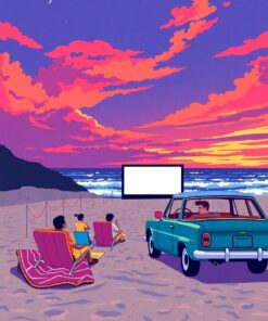 Screen By The Surf Paint By Numbers