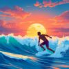 Screening Realistic Surf Films Paint By Numbers