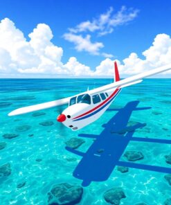 Tropical Waters Paint Numbers