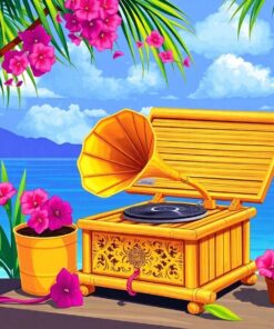 Vintage Gramophone Paint Numbers