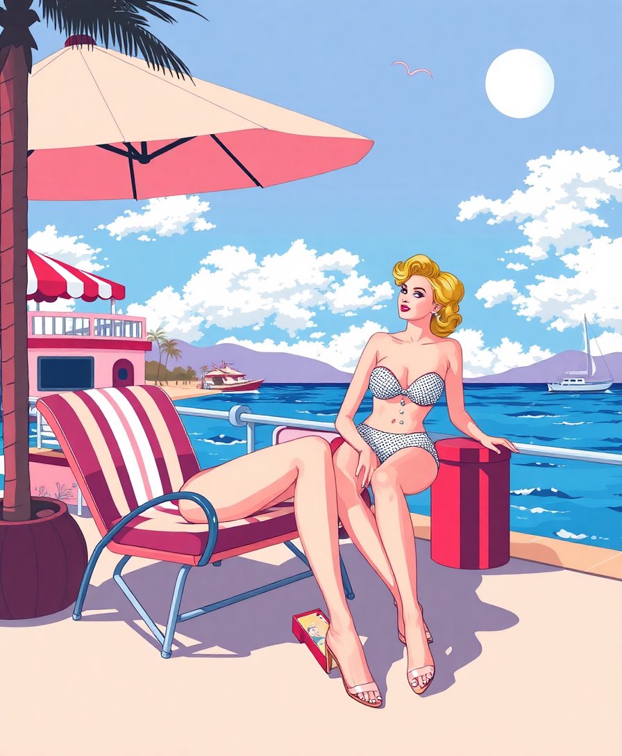 Hollywood Glamour Paint Numbers Hollywood Glamour Paint Numbers