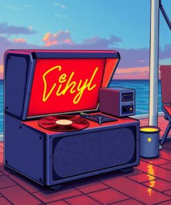 Vinyl Player Paint Numbers