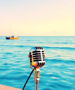 Vintage Microphone Paint Numbers