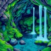 Cave Cascade Paint Numbers