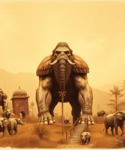 Sepia Goliath Study paint by numbers