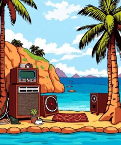 Island Broadcast Paint Numbers