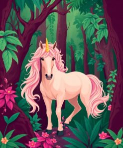 Unicorn Art Paint Numbers