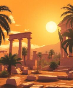 Tropical Ruins Paint Numbers