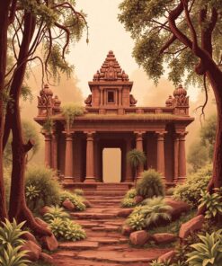 Lost Temple Paint Numbers