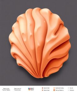 Tropical Shell Paint Numbers