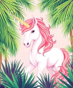 Among Palms Paint Numbers