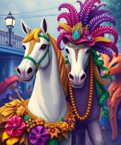 Festival Domino Paint Numbers