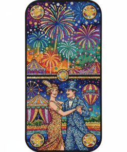 Sequined Vintage Festival Domino Paint By Numbers