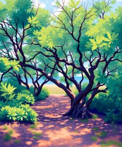 Coastal Hammock Paint Numbers