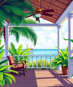 Porch Retreat Paint Numbers