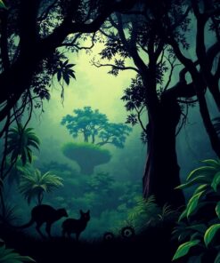 Shadow In The Congo Paint By Numbers