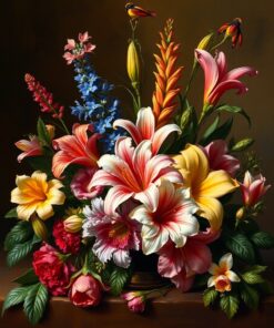 Island Flora Paint Numbers