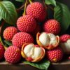 Tropical Lychees Paint Numbers