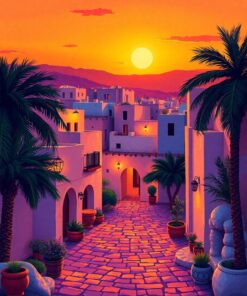 Evening Glow Paint Numbers