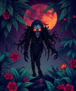 Tropical Omen Paint Numbers