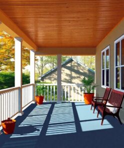 Midcentury Porch Paint Numbers