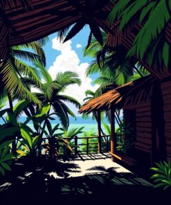 Beneath Fan Paint Numbers