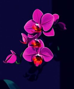 Conceal Orchid Paint Numbers