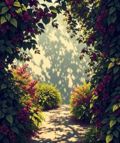 Vintage Foliage Paint Numbers