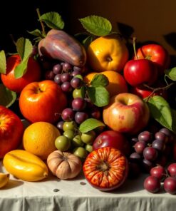 Baroque Fruits Paint Numbers