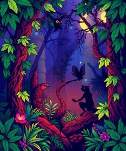 Jungle Magic Paint Numbers