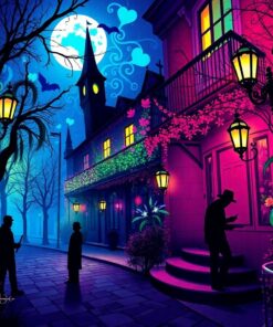 Shadows Of Mardi Gras Paint By Numbers