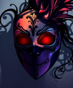 Shadows Of Realistic Masquerade Paint By Numbers