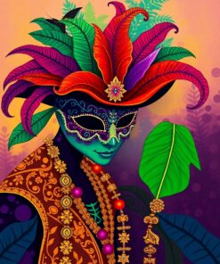 Tropical Jazz Paint Numbers