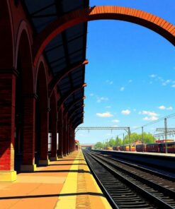 Vintage Arches Paint Numbers