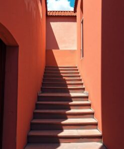 Colonial Stairs Paint Numbers