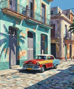 Shadows On Havana Walls Paint By Numbers