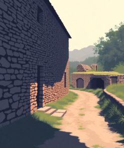 Mill Ruins Paint Numbers