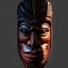 Polynesian Mask Paint Numbers
