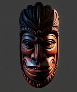 Polynesian Mask Paint Numbers