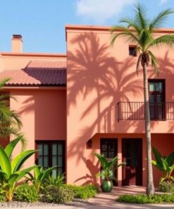 Tropical Stucco Paint Numbers
