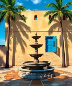 Stone Fountain Paint Numbers