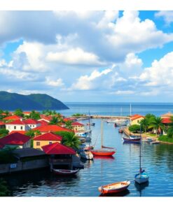 Tropical Port Paint Numbers