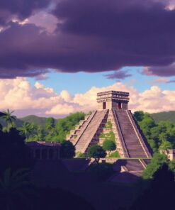 Tropical Ruins Paint Numbers