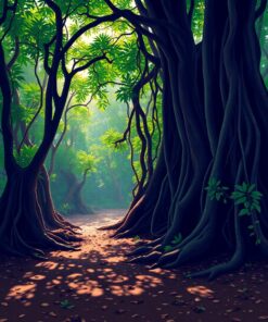 Ancient Roots Paint Numbers