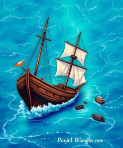 Emerald Waters Paint Numbers